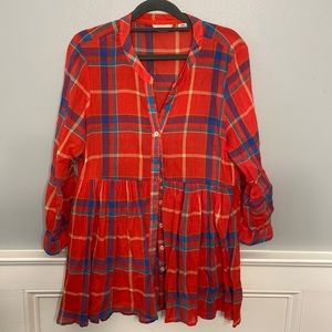11-1 Tylho plaid tunic